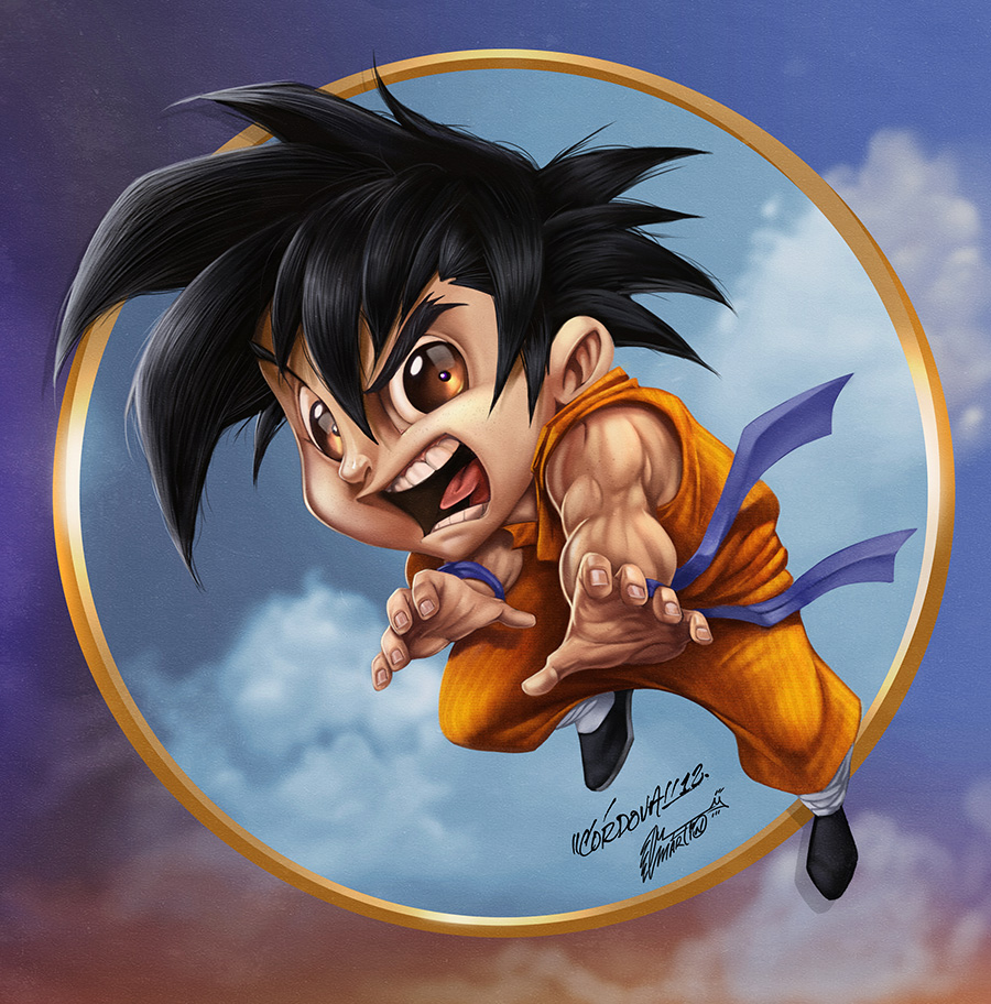 Goku colors by aladecuervo on DeviantArt Goku colors by aladecuervo on DeviantArt