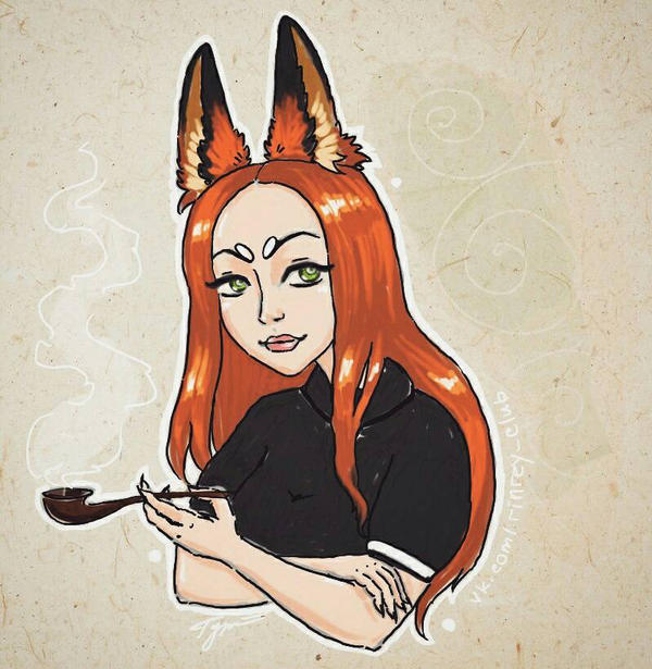 Kitsune Inari (her own main character ) by Rinrey on DeviantArt