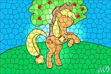 Stained Glass Applejack