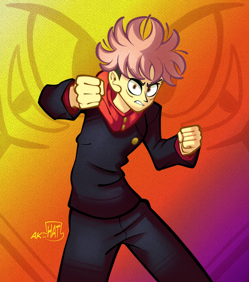 Yujoi Yuji Itadori - Jujutsu Kaisen by AKHat94 on DeviantArt