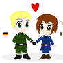 APH - Germany x Italy Chibi