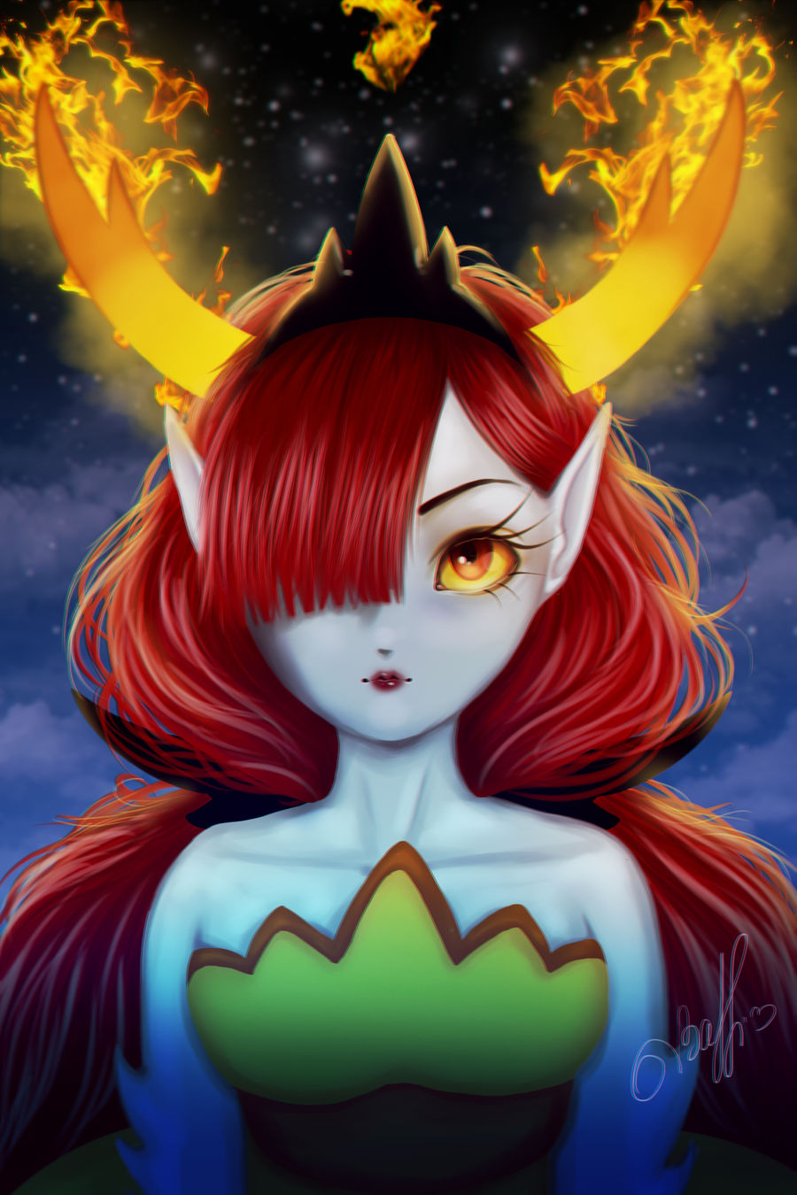 Heckapoo Pfp Hekapoo by MLfoxa on DeviantArt