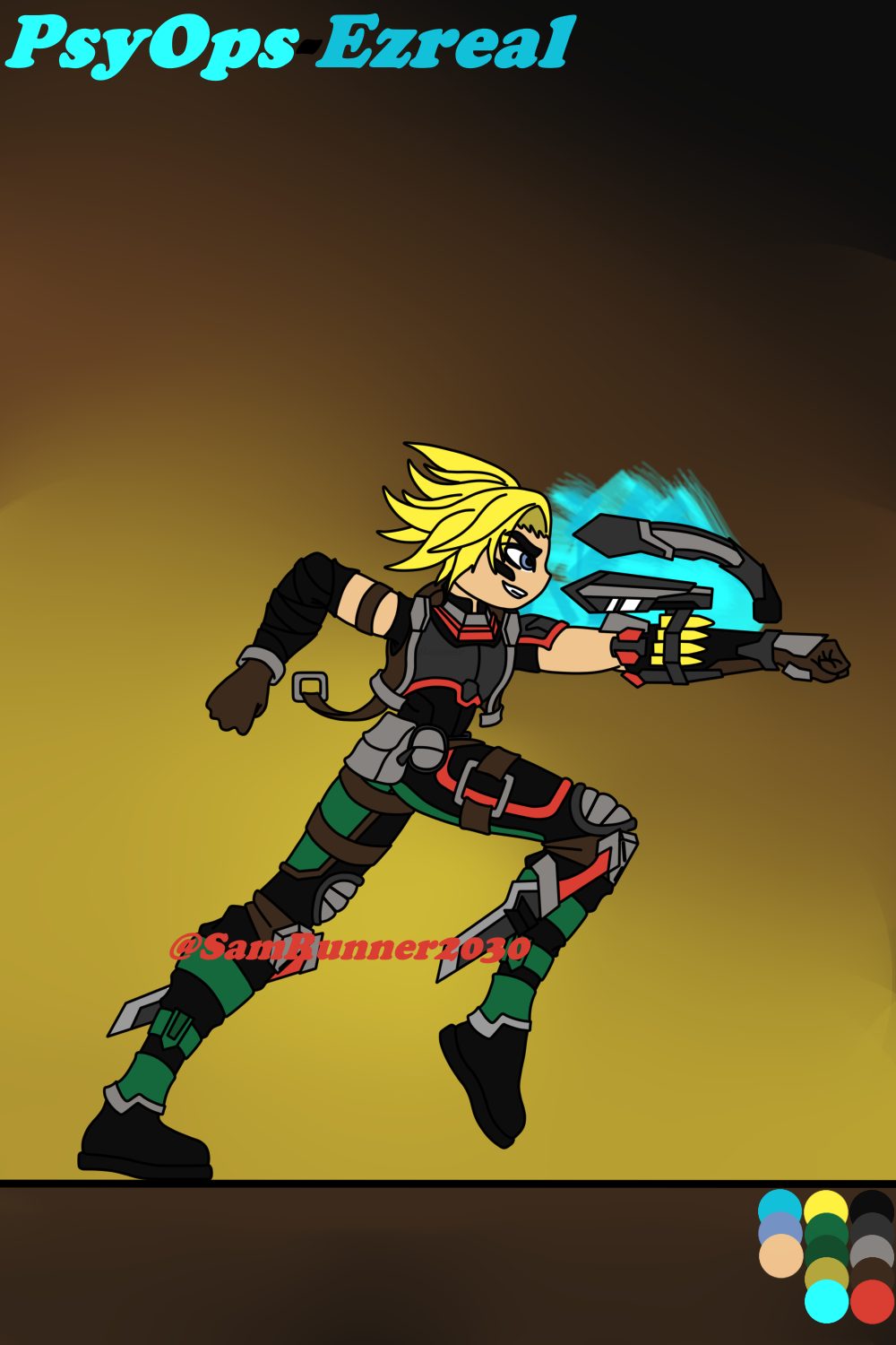 PsyOps Ezreal by Sam-Runner on DeviantArt