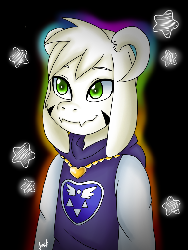 Dreemurr teen asriel Asriel