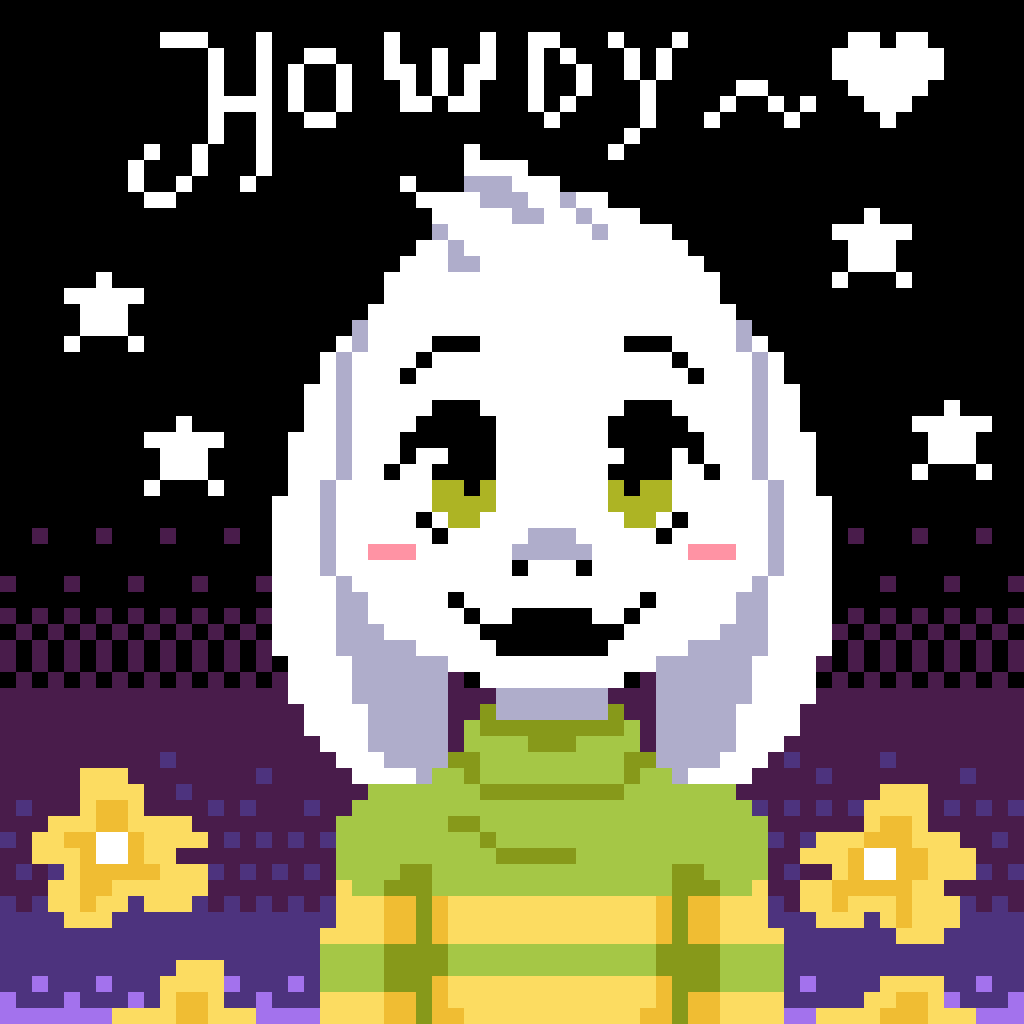 New Asriel PixelArt