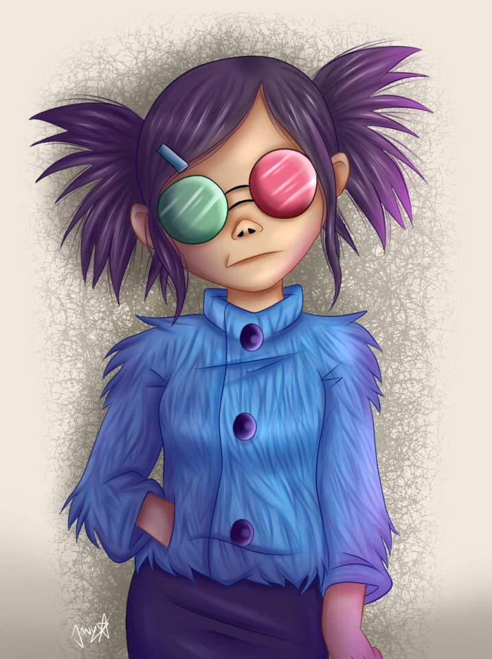 Noodle -Gorillaz Saturnz Barz-