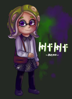 My friend's splatoon oc- Meme-