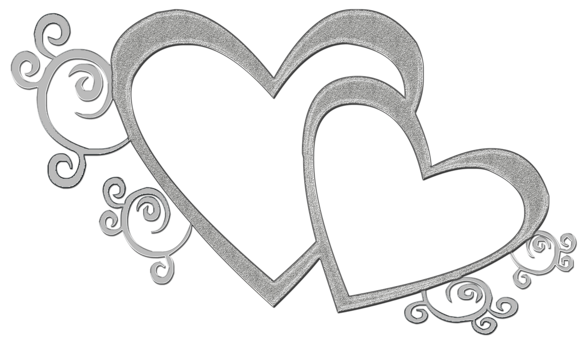 Sliver Double Heart Png By Princessdawn755 On Deviantart Sliver Double Heart Png By Princessdawn755 On Deviantart