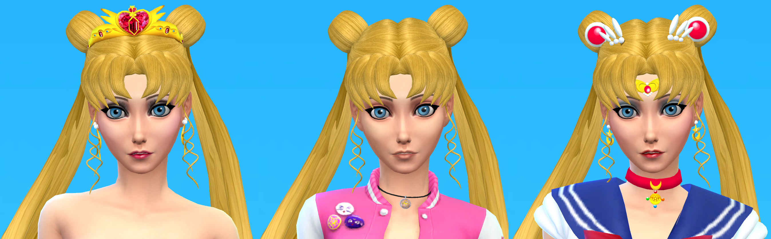 Sims 4 Usagi/Sailor Moon Close