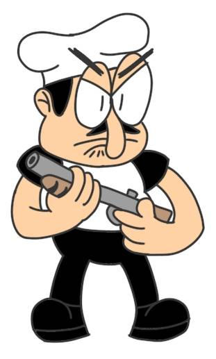 Angry Peppino by JoanSlugX on DeviantArt