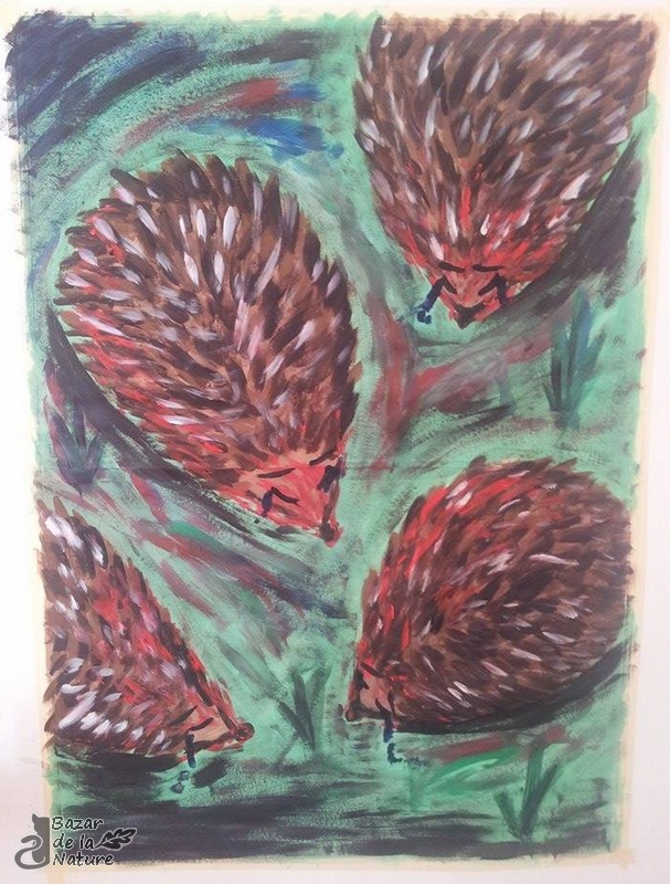 Art therapy: Hedgehog's dilemma 05.08.14