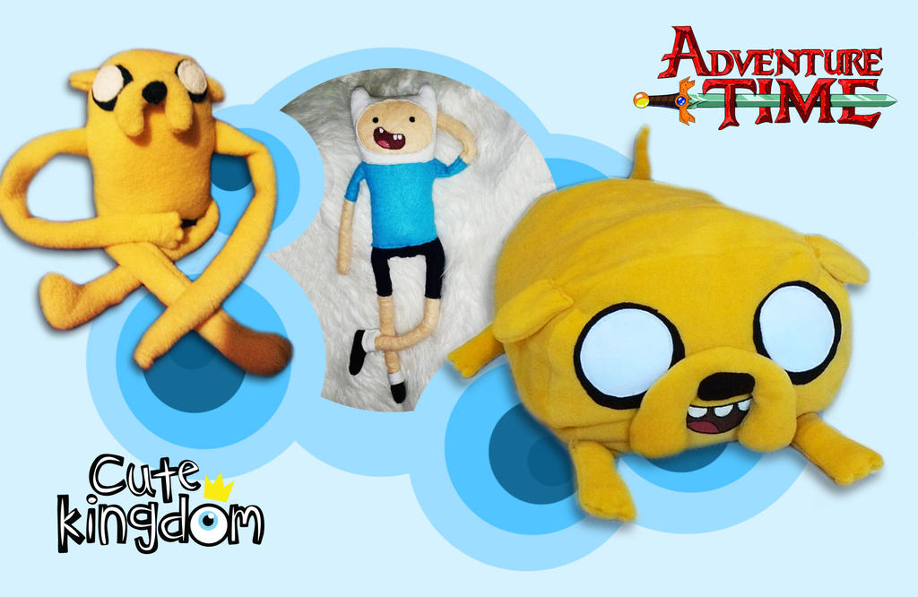 Adventure Time Cuddle Adventure Time plushies by cutekingdom on DeviantArt
