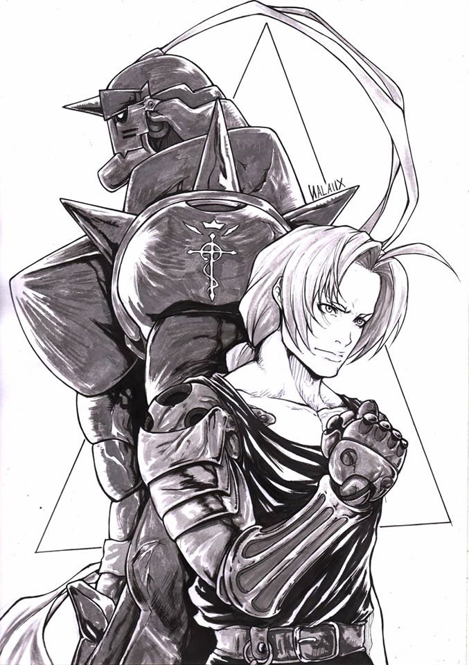 Edward n Alphonse Elric - Full Metal Alchemist -