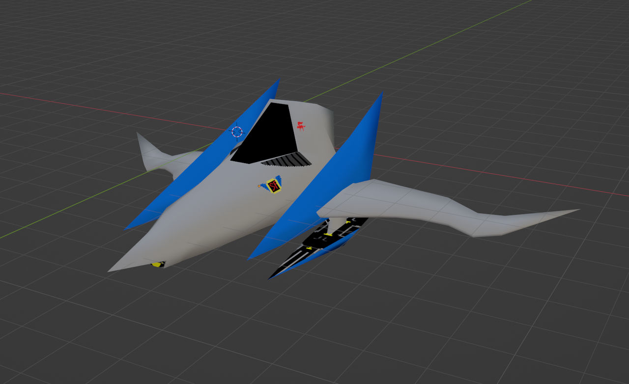 Arwing Rear View Arwing Model by Rataca on DeviantArt