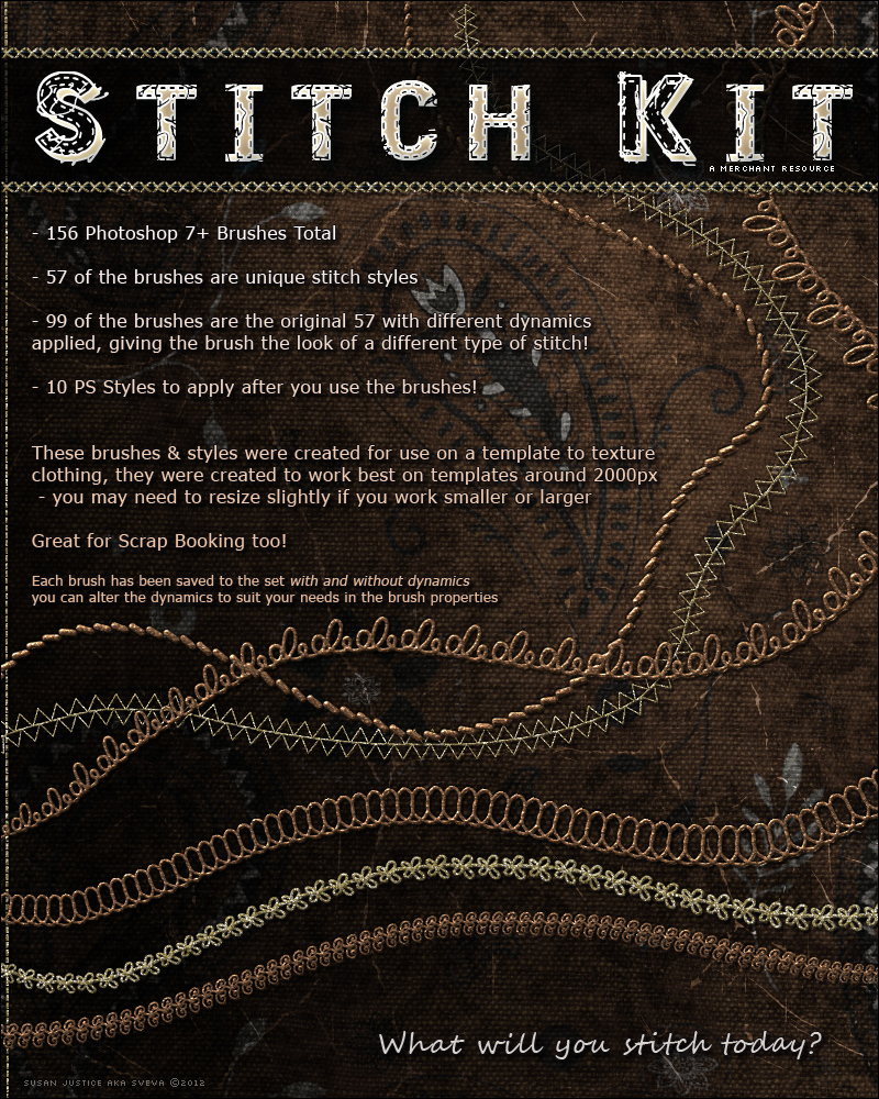 Stitch Kit Brushes
