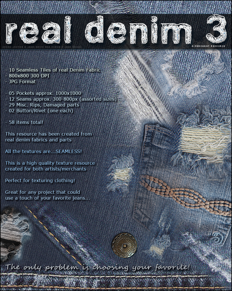 Real Denim 03 Damaged