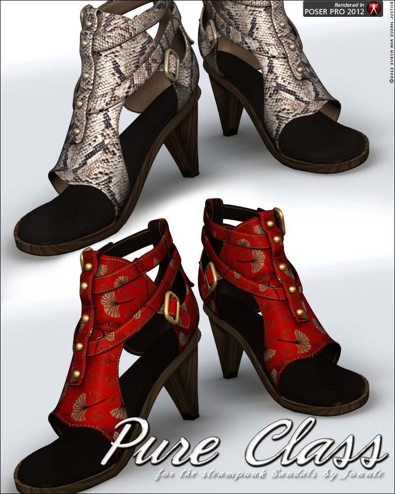 Pure Class for Steampunk Sandals