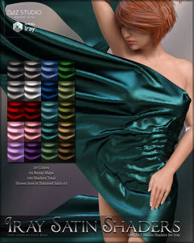 DAZ Iray Satin Shaders