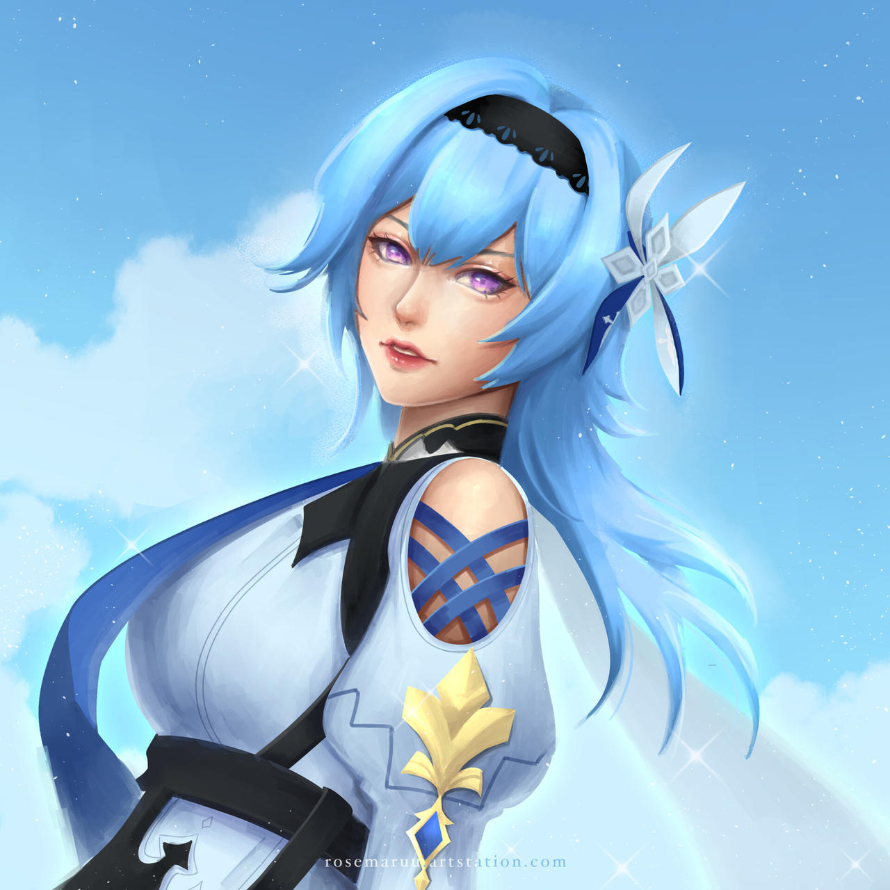 Eula by blossom-bones on DeviantArt