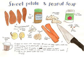 sweet potato peanut soup