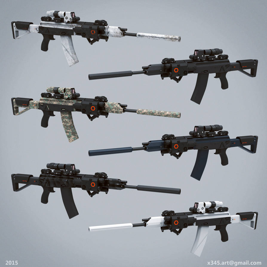 Custom AK-12 by x345-art on DeviantArt