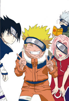 Naruto team 7..