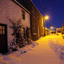 Spout Row in the Snow