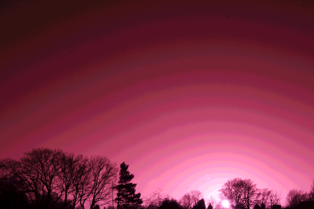 Infrared Sunset