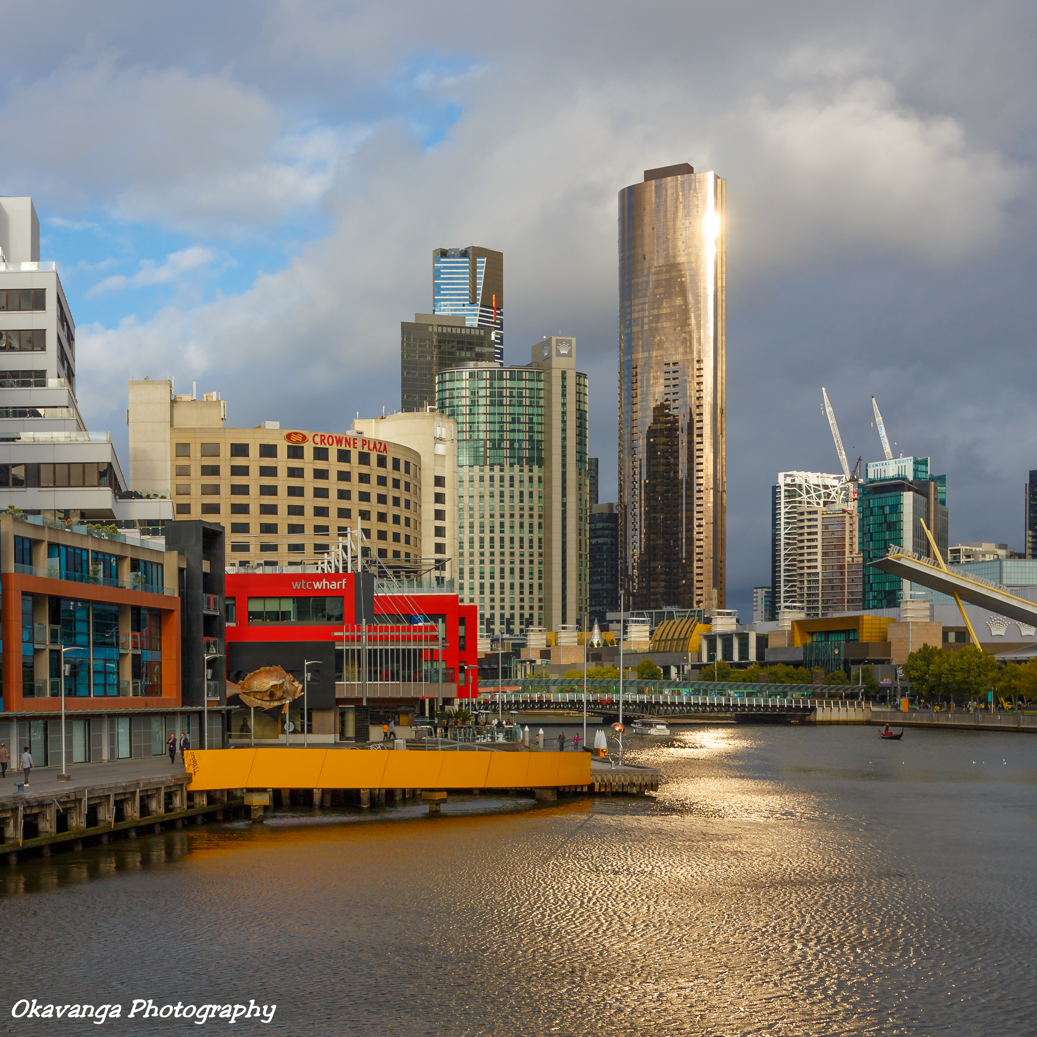 Melbourne River Sunset