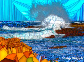 Stained Glass Sea Spray