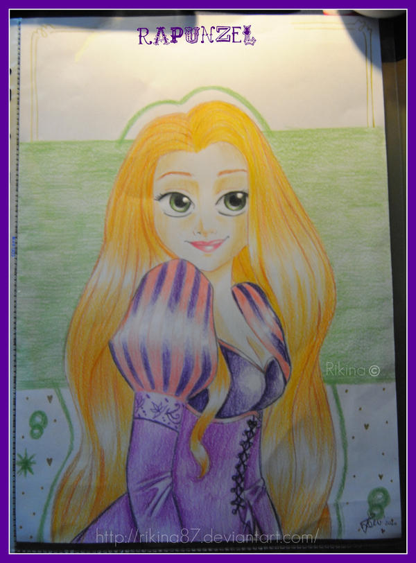 Rapunzel Tangled Fan Art By Rikina87 On DeviantArt rapunzel-tangled-fan-art-by-rikina87-on-deviantart