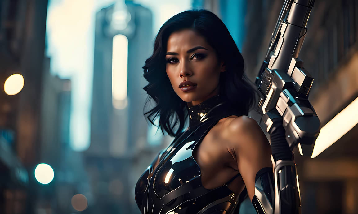 Cyber Assassin 001 by BlackWolfDigitalArt on DeviantArt