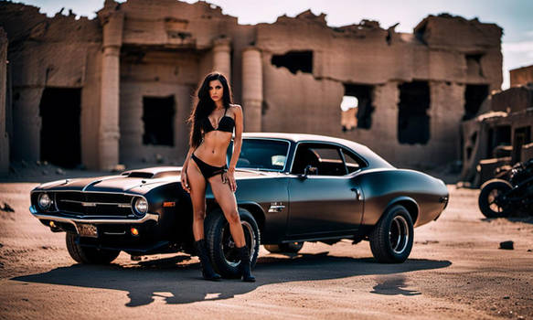 Sexy Woman, Fast Car