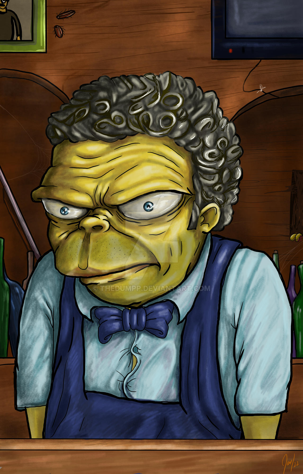 Reinterpretation Of Moe Szyslak By TheDumpp On DeviantArt Reinterpretation of moe szyslak by thedumpp on deviantart