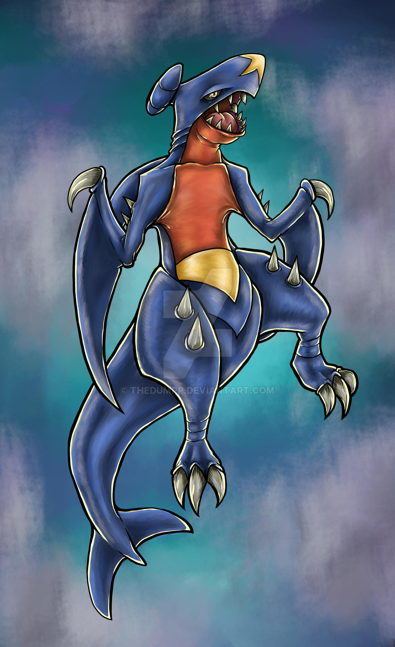 Gar5chomp Garchomp by TheDumpp on DeviantArt