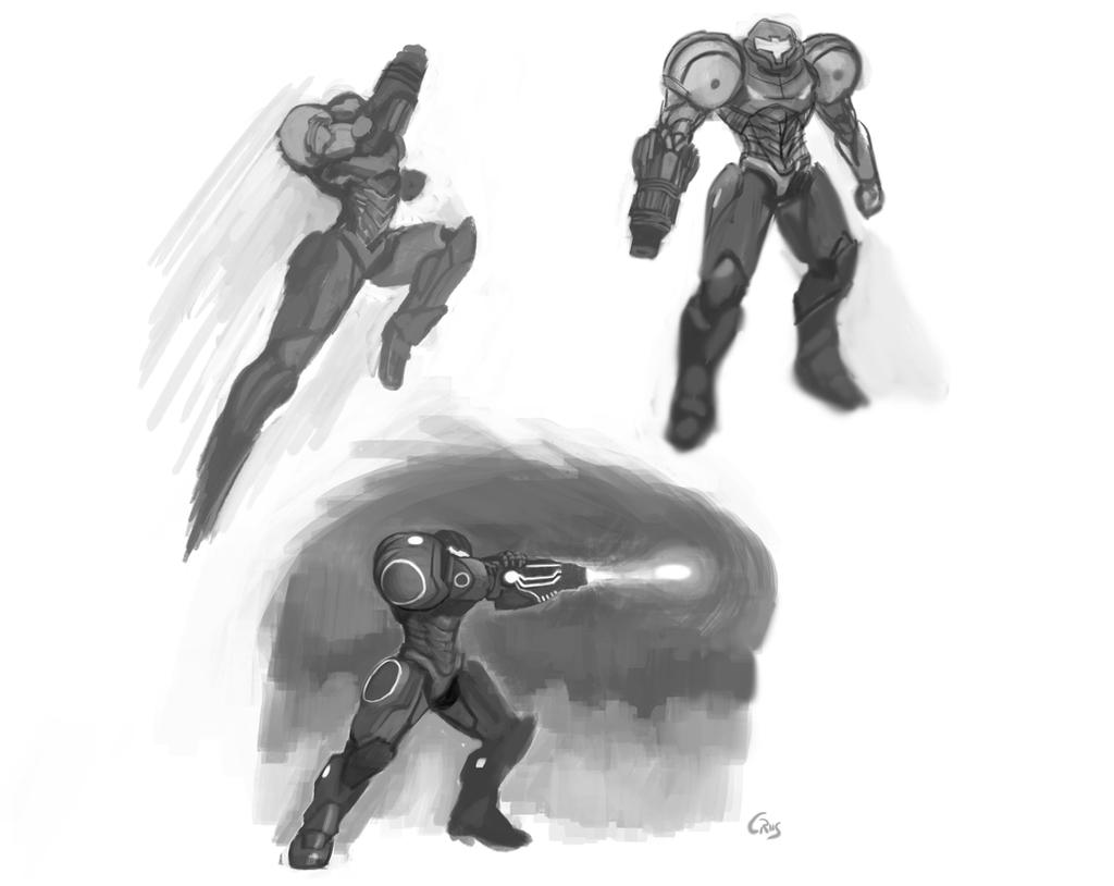 Metroid Doodles 02