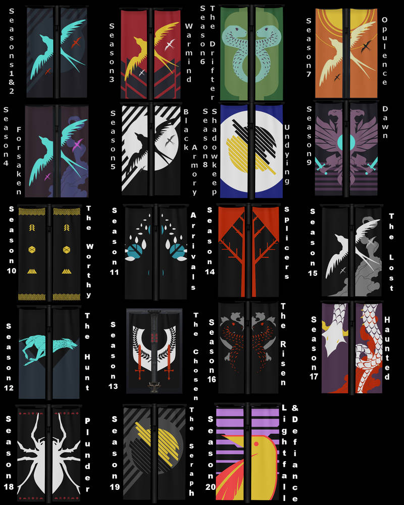 Destiny 2 Clan NonReality Clan Banner Display by Wanizame on DeviantArt