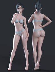 Yuuki Asami for Genesis 8 and 8.1 Female DAZ3D