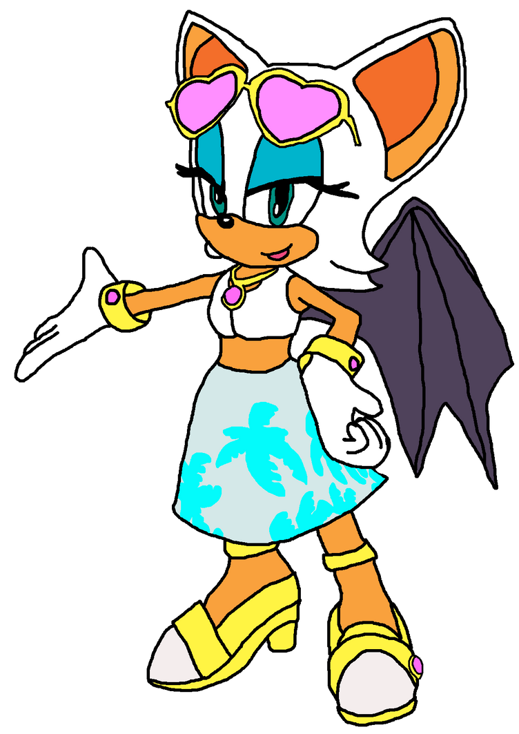 Summer Rouge the Bat by watc7410 on DeviantArt