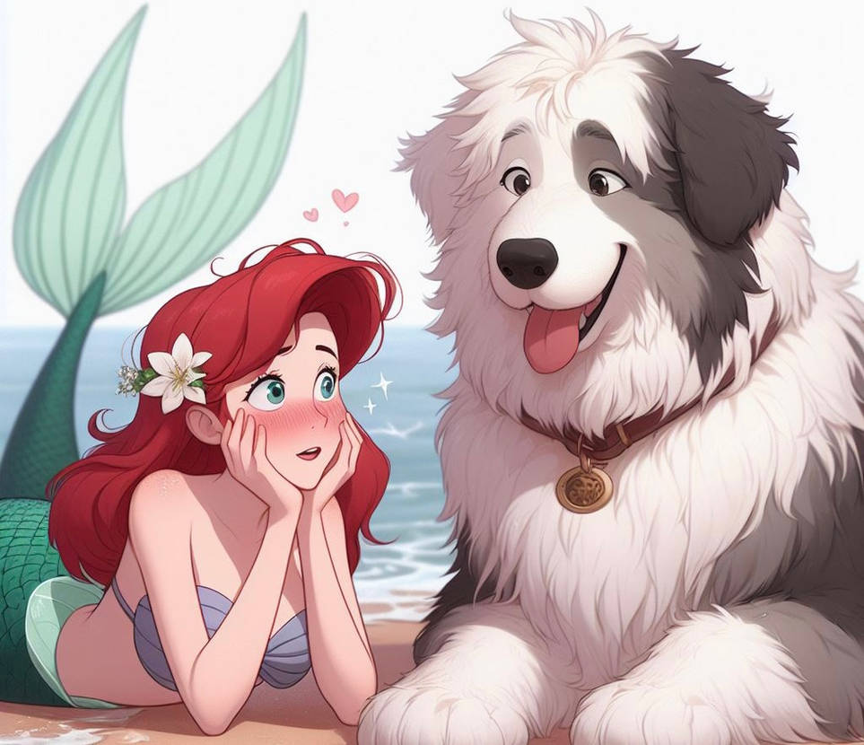 Ariel Falling In Love With Max By MermaidxWolfLove1348 On DeviantArt ariel-falling-in-love-with-max-by-mermaidxwolflove1348-on-deviantart
