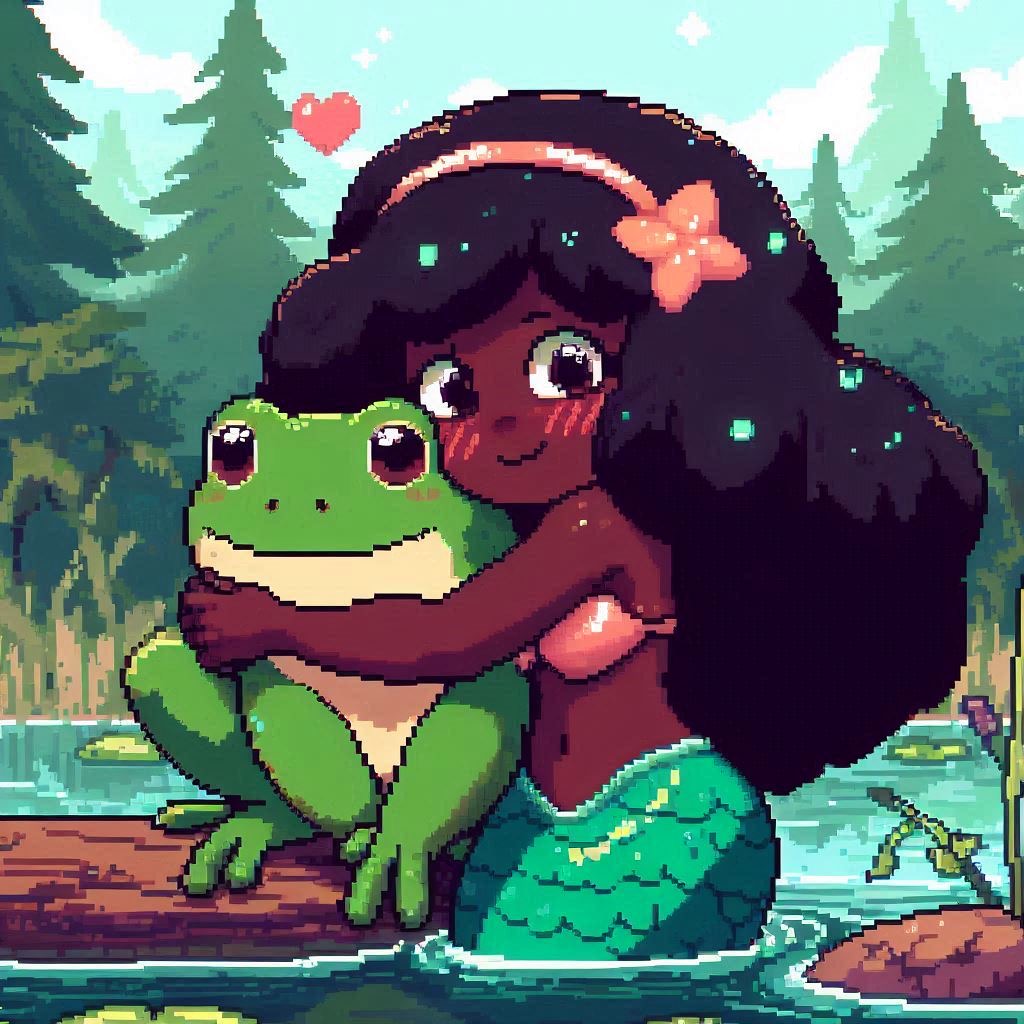 Merfrog Mermaid x Frog by MermaidxWolfLove1348 on DeviantArt