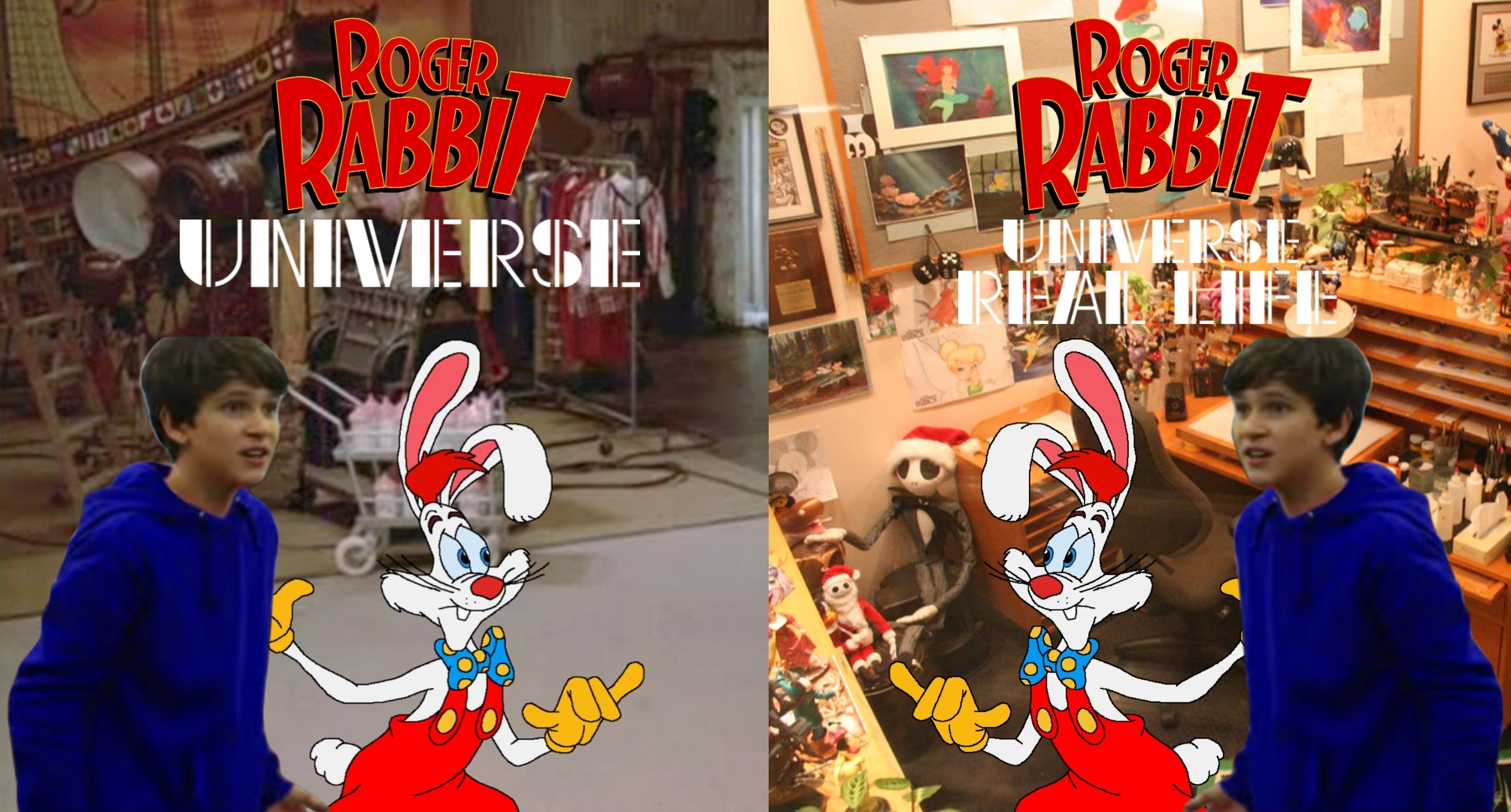 Roger Rabbit Meets Roger Rabbit (Real Life) by farhatauji on DeviantArt