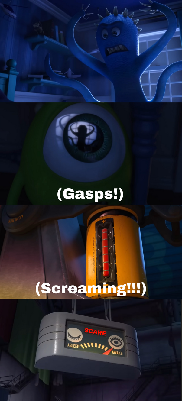 Human Kid Gets Scared of Monster, By Emotions by farhatauji on DeviantArt