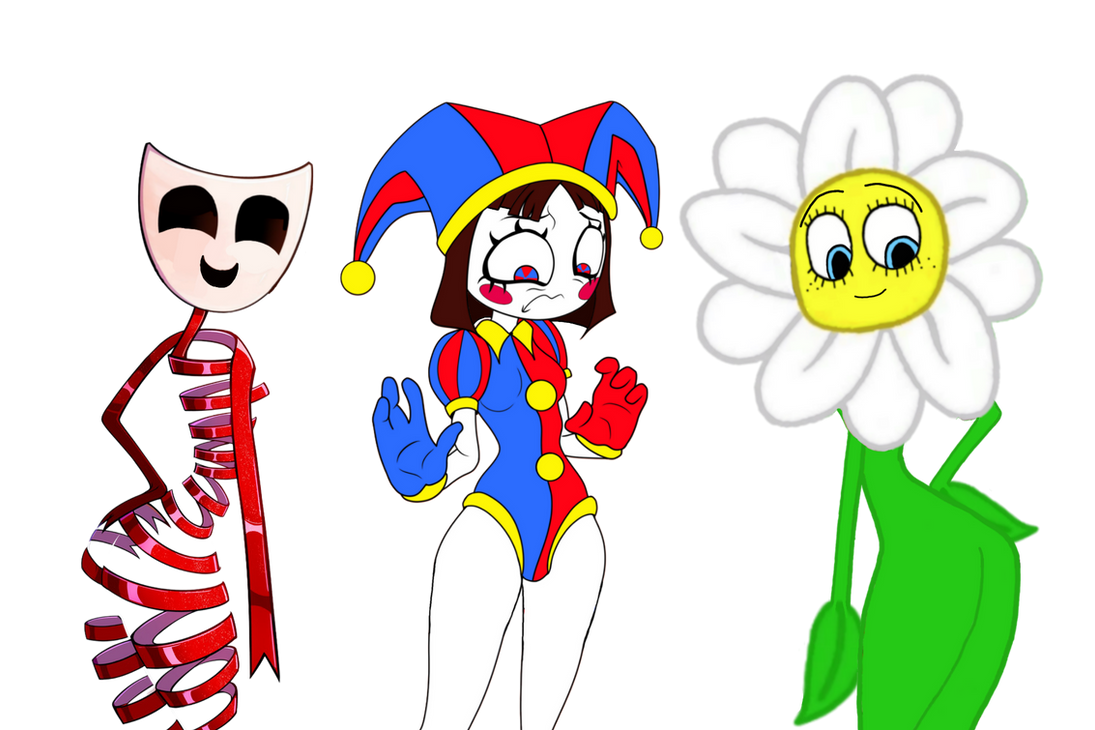 Pomni (Film Styles) - Shorty Character (Body) by farhatauji on DeviantArt