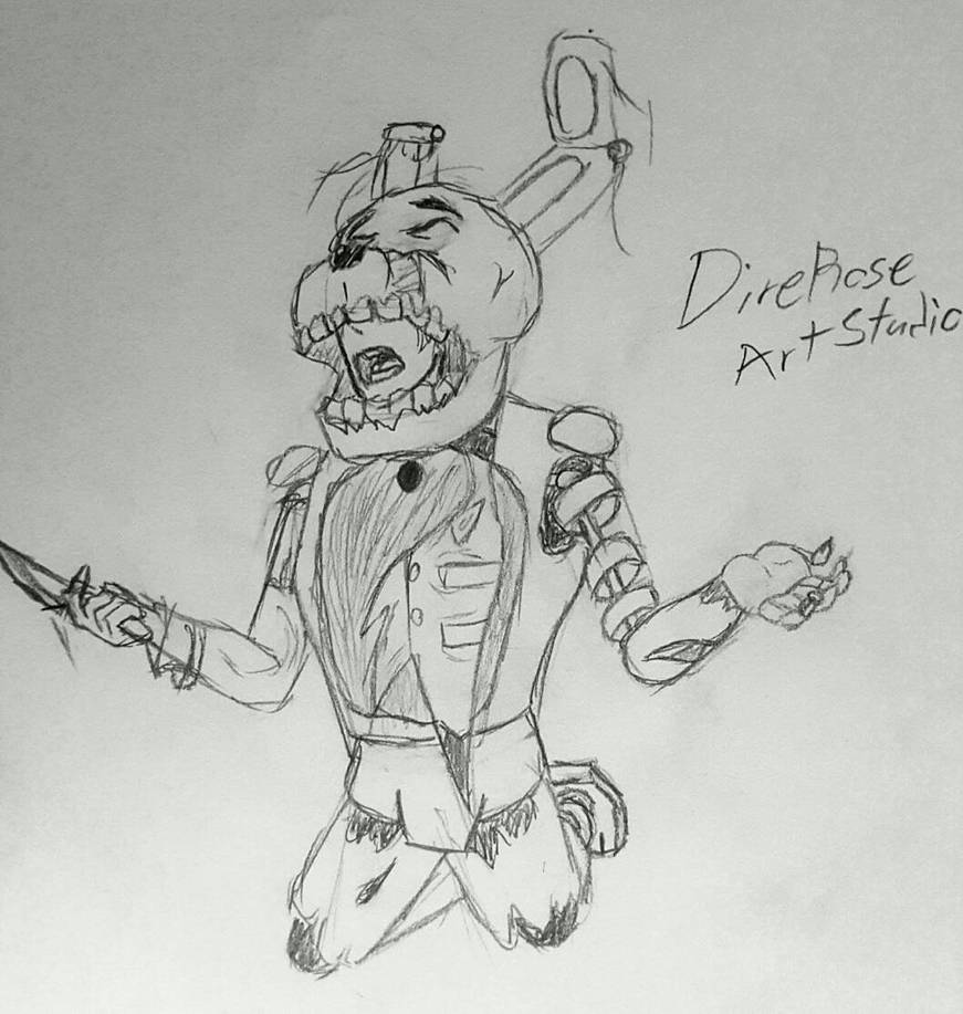 More Springtrap fanart by andressblade2 on DeviantArt