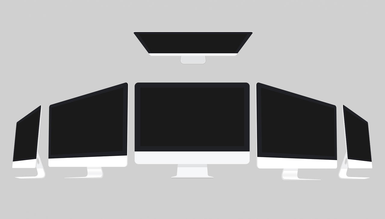 iMac Flat Mock up