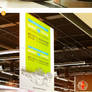 Supermarket Vol.3 Mock Ups Pack - Signage Print