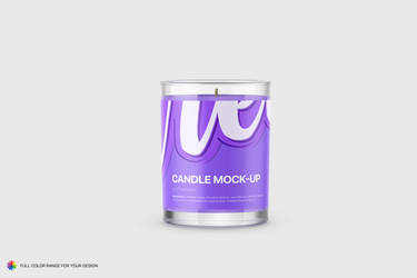 Candle Mock-up by theanthnonyrich