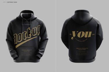 Men's Hoodie Mockup Set by theanthnonyrich