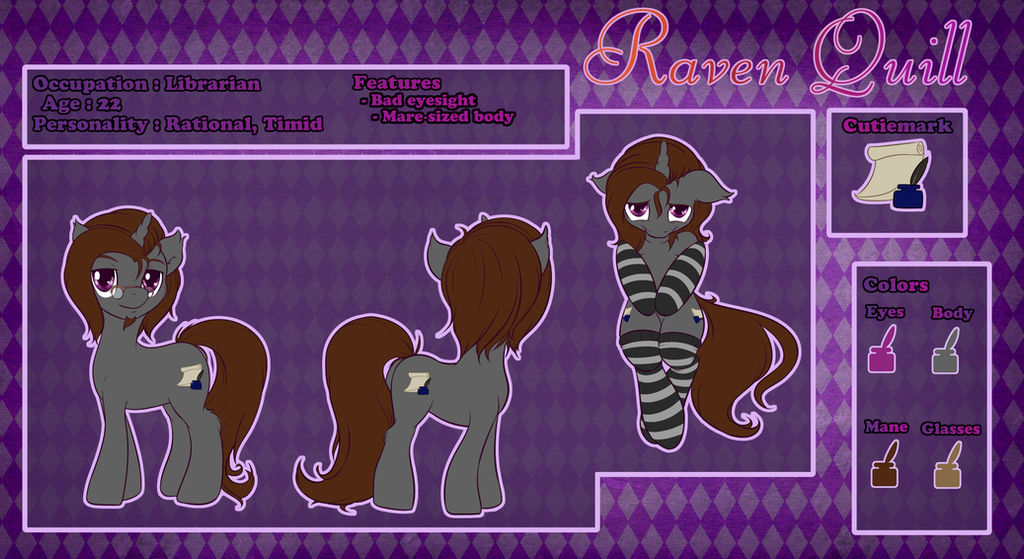 Raven Quill Ref Sheet